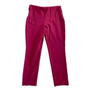 Chico's Womens Maron Pull On Tapered Pants Elastic Waist Size US 2 Chicos 00